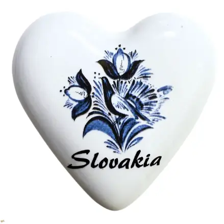 Keramické srdíčko Slovenská Majolika 4