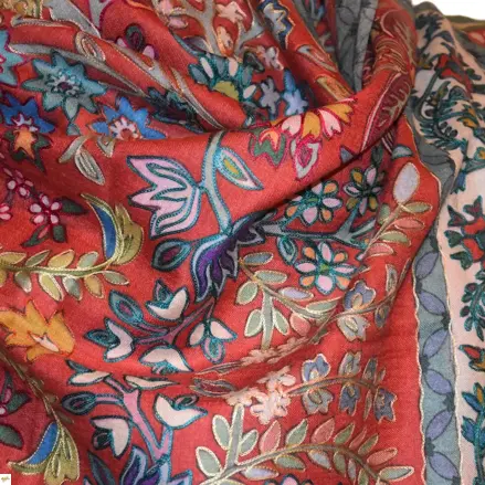 Kalamkari šála Handmade 9