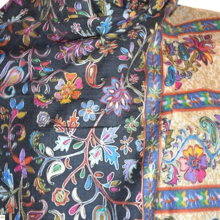 Kalamkari šála Handmade 18