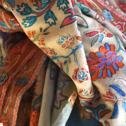 Kalamkari šála Handmade 24 Kalamkari šála Handmade 24