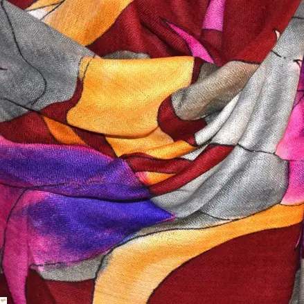 Šála malovaná 120