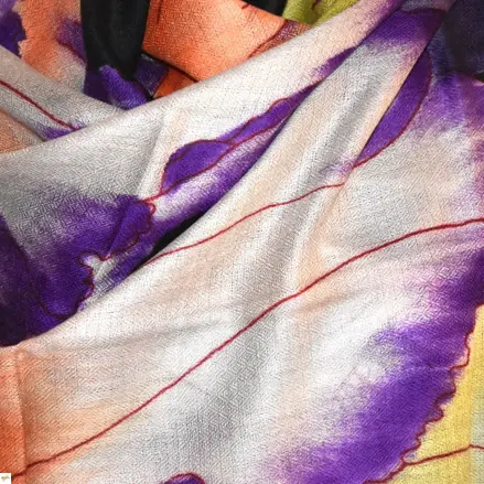 Šála malovaná 121