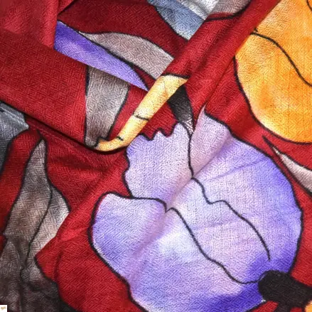 Šála malovaná 122