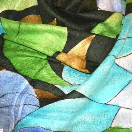 Šála malovaná 126