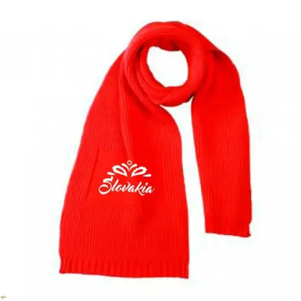 Šál Slovakia pletený