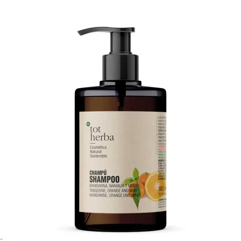 Šampon mandarinka, máta a pomeranč 300ml Šampon mandarinka, máta a pomeranč 300ml