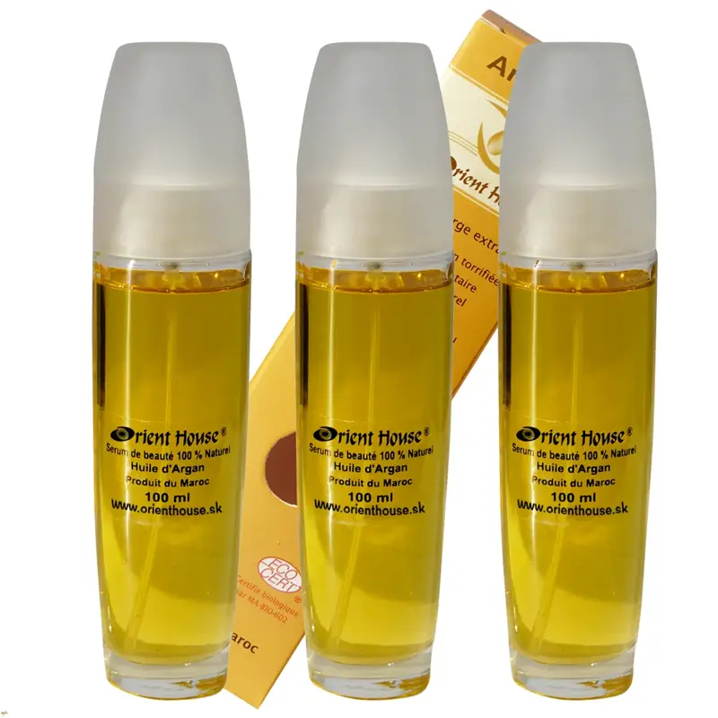 Arganový olej kosmetický bio 3x100ml 