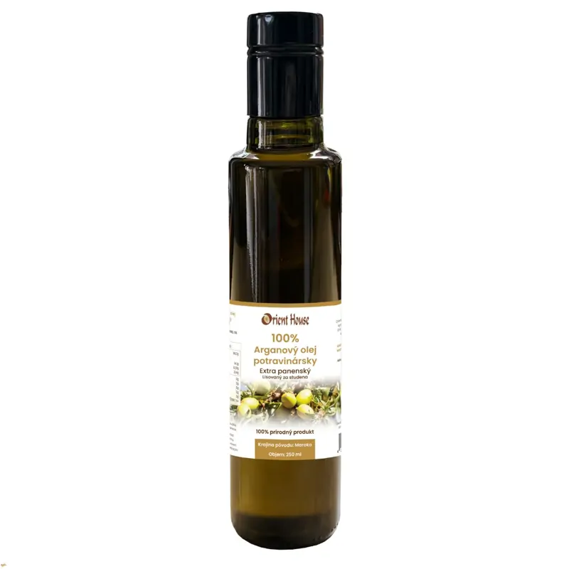 Arganový olej kulinářský 250 ml Arganový olej kulinářský 250 ml