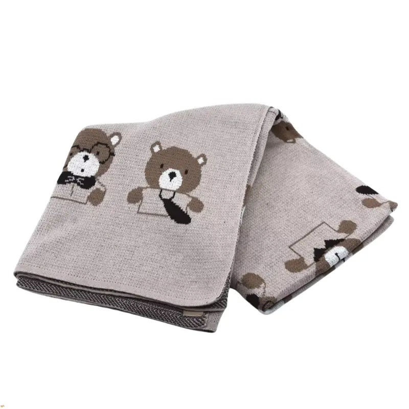 Dětská deka Medvídci krémová