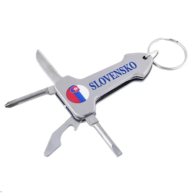 Přívěsek na klíče Slovensko Multi 6cm Přívěsek na klíče Slovensko Multi 6cm