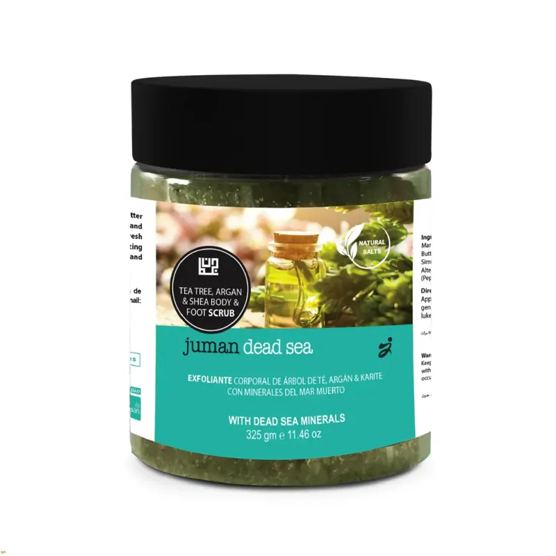Tea tree peeling s arganovým olejem a bambuckým máslem Tea tree peeling s arganovým olejem a bambuckým máslem