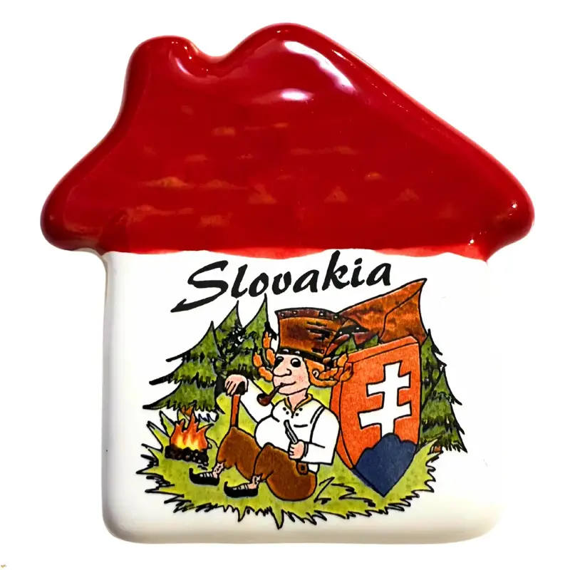 Keramický domeček zbojníci Keramický domeček zbojníci