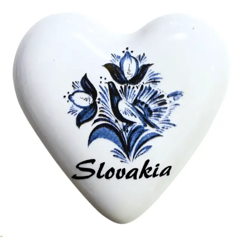 Keramické srdíčko Slovenská Majolika 4 Keramické srdíčko Slovenská Majolika 4