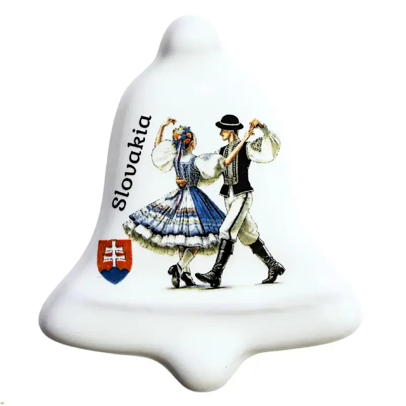 Keramický zvonek Slovenský folklór 1 Keramický zvonek Slovenský folklór 1