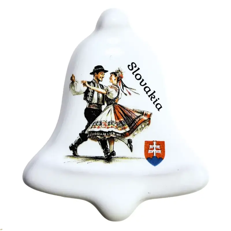 Keramický zvonek Slovenský folklór 2 Keramický zvonek Slovenský folklór 2