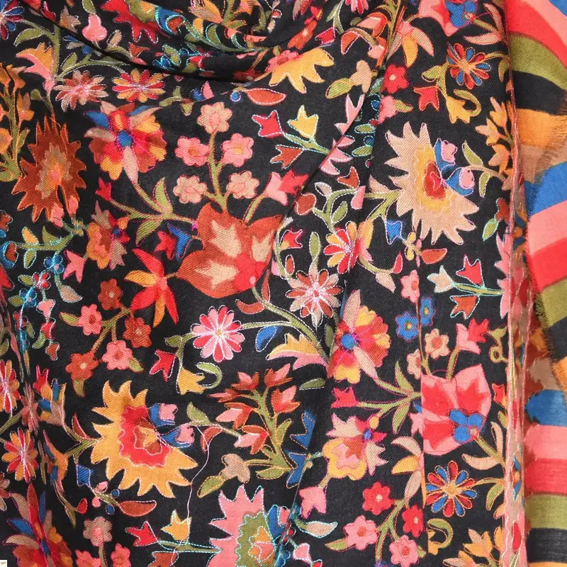 Kalamkari šála Handmade 12 Kalamkari šála Handmade 12