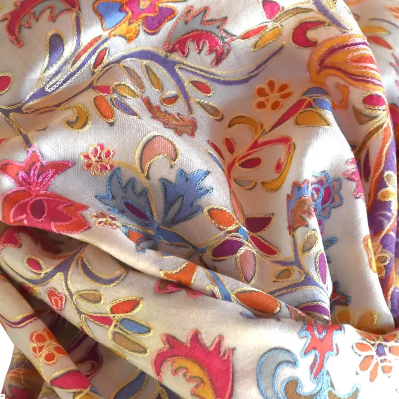 Kalamkari šála Handmade 29