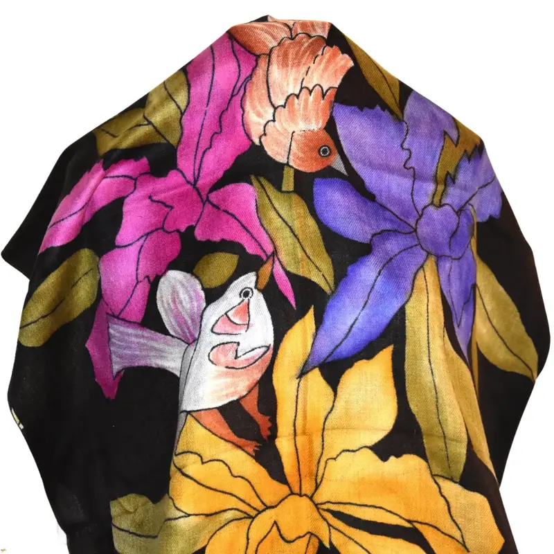 Šála malovaná 130