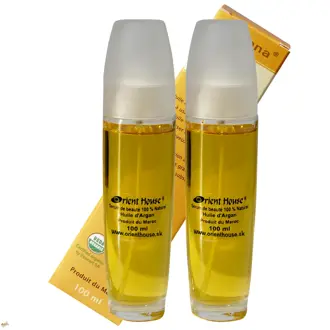 Arganový olej kosmetický bio 2x100ml