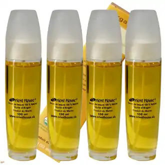 Arganový olej kosmetický bio 4x100ml 