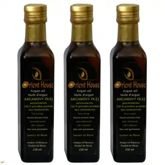 Arganový olej potravinářský 3x250ml  
