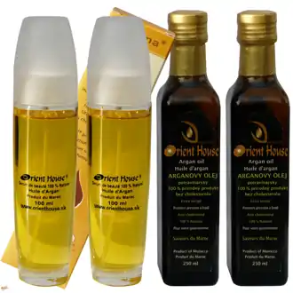 Arganový olej - set 4 ks