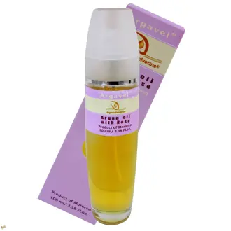 Arganový olej kosmetický s růží bio 100ml