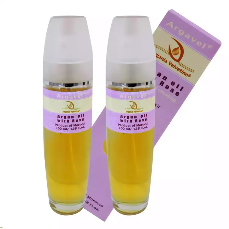Arganový olej kosmetický s rúží bio 2x100ml Arganový olej kosmetický s rúží bio 2x100ml