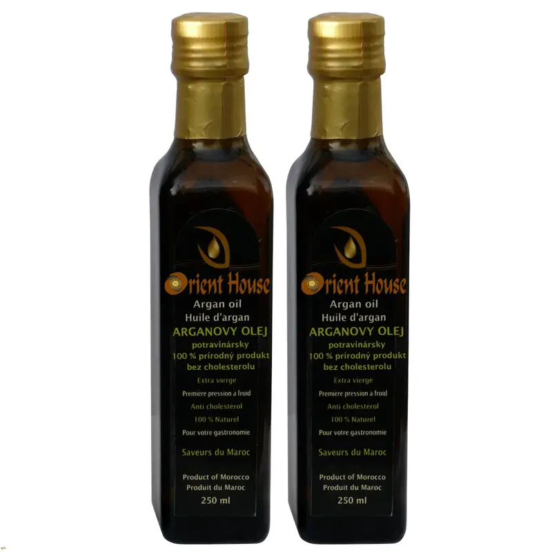 Arganový olej potravinářský 2x250ml Arganový olej potravinářský 2x250ml